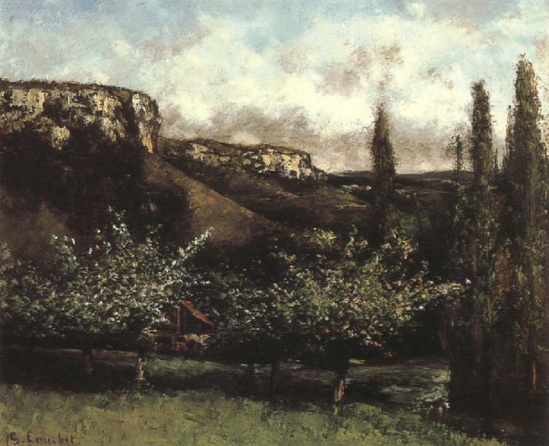 Gustave Courbet Garden Germany oil painting art